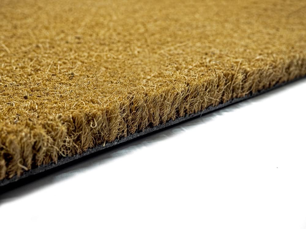 Alfombra de fibra de Coco 100% Natural en Rollo de 17mm.