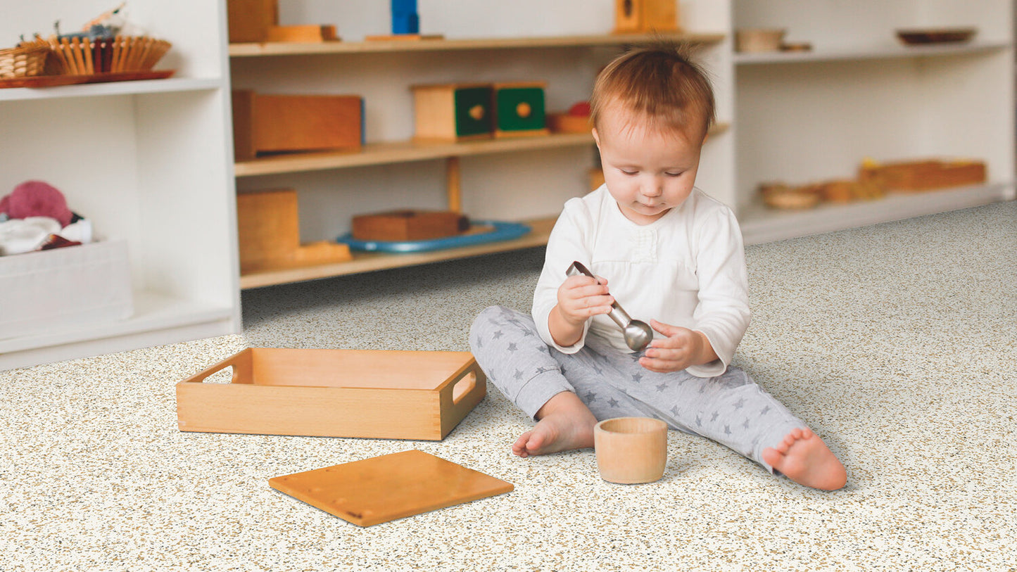 Suelo de PVC Heterogéneo GERFLOR PREMIUM ACOUSTIC de 3mm de Espesor en Rollos de 2X25
