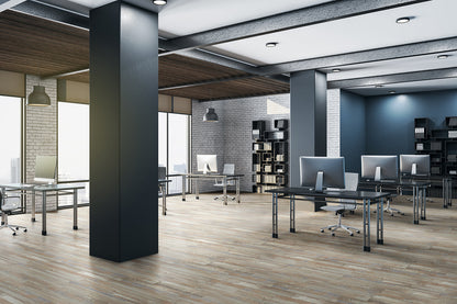 Suelo de PVC Heterogéneo GERFLOR NEROK 70 de 2mm de Espesor en Rollos de 2X20 y 2X40mts