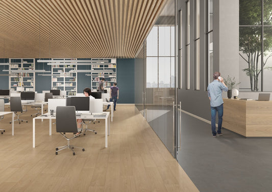 Suelo de PVC Heterogéneo GERFLOR NEROK 55 de 2mm de Espesor en Rollos de 2X20mts y 2X40mts