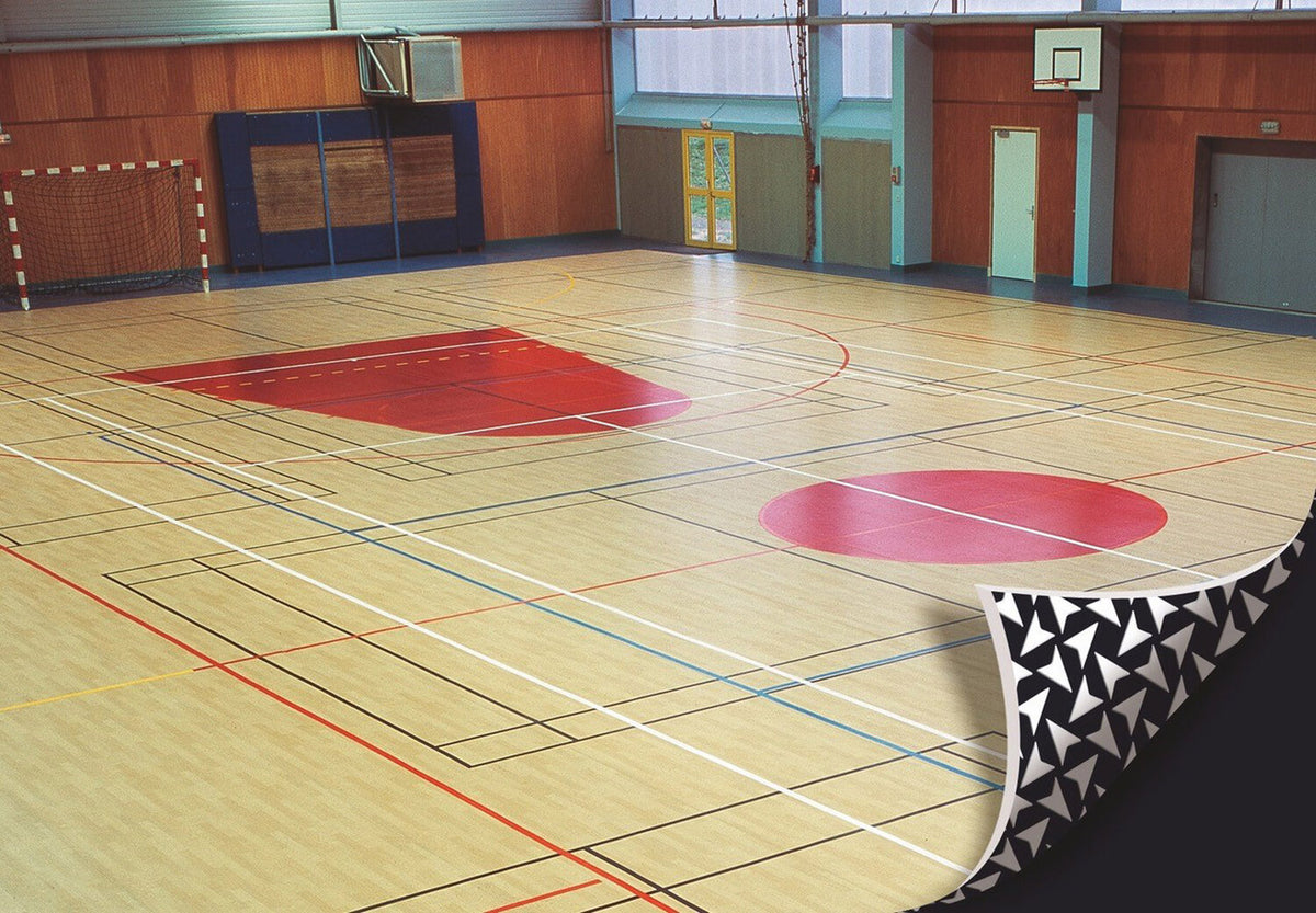 Barrera de Humedad de PVC GERFLOR TARAFLEX® ISOLSPORT  1,65mm de Espesor de 2X45MT