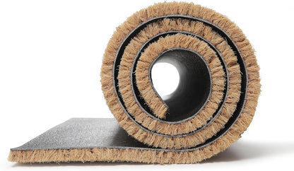 Alfombra de fibra de Coco 100% Natural en Rollo de 17mm.