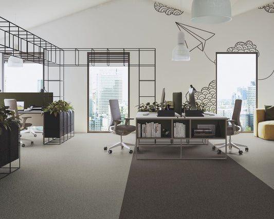 Alfombra Textil GERFLOR ARMONIA 540 5.50mm de Espesor en Losetas de 500x500mm. Precio para Caja de 24 unidades y 6m2