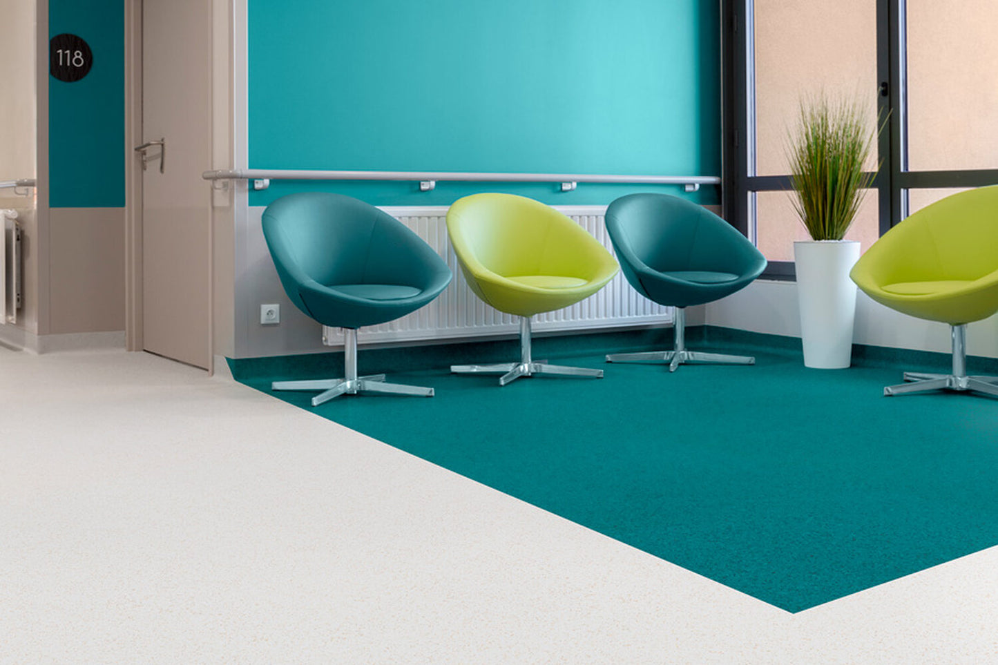 Suelo de PVC Homogéneo GERFLOR MIPOLAM AFFINITY 2mm de Espesor en Rollo de 2X20MT