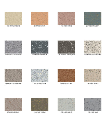 Suelo de PVC Heterogéneo GERFLOR PREMIUM COMPACT de 2mm de Espesor en Rollos de 2X20mts