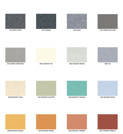 Suelo de PVC Heterogéneo GERFLOR PREMIUM COMPACT de 2mm de Espesor en Rollos de 2X20mts