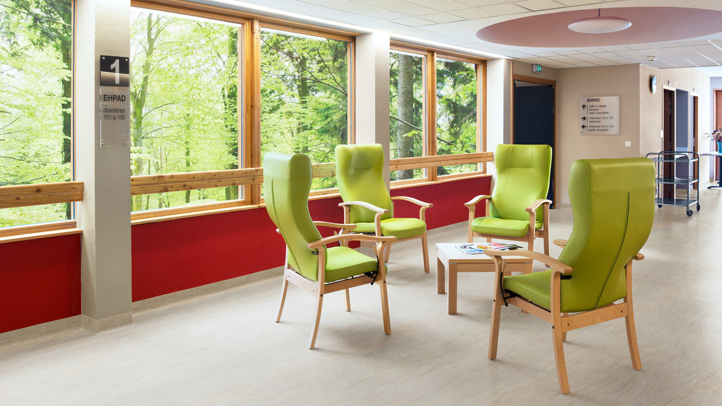 Suelo de PVC Heterogéneo GERFLOR TARALAY INITIAL COMPACT 43 PRO de 2mm de Espesor en Rollos de 2X25mts