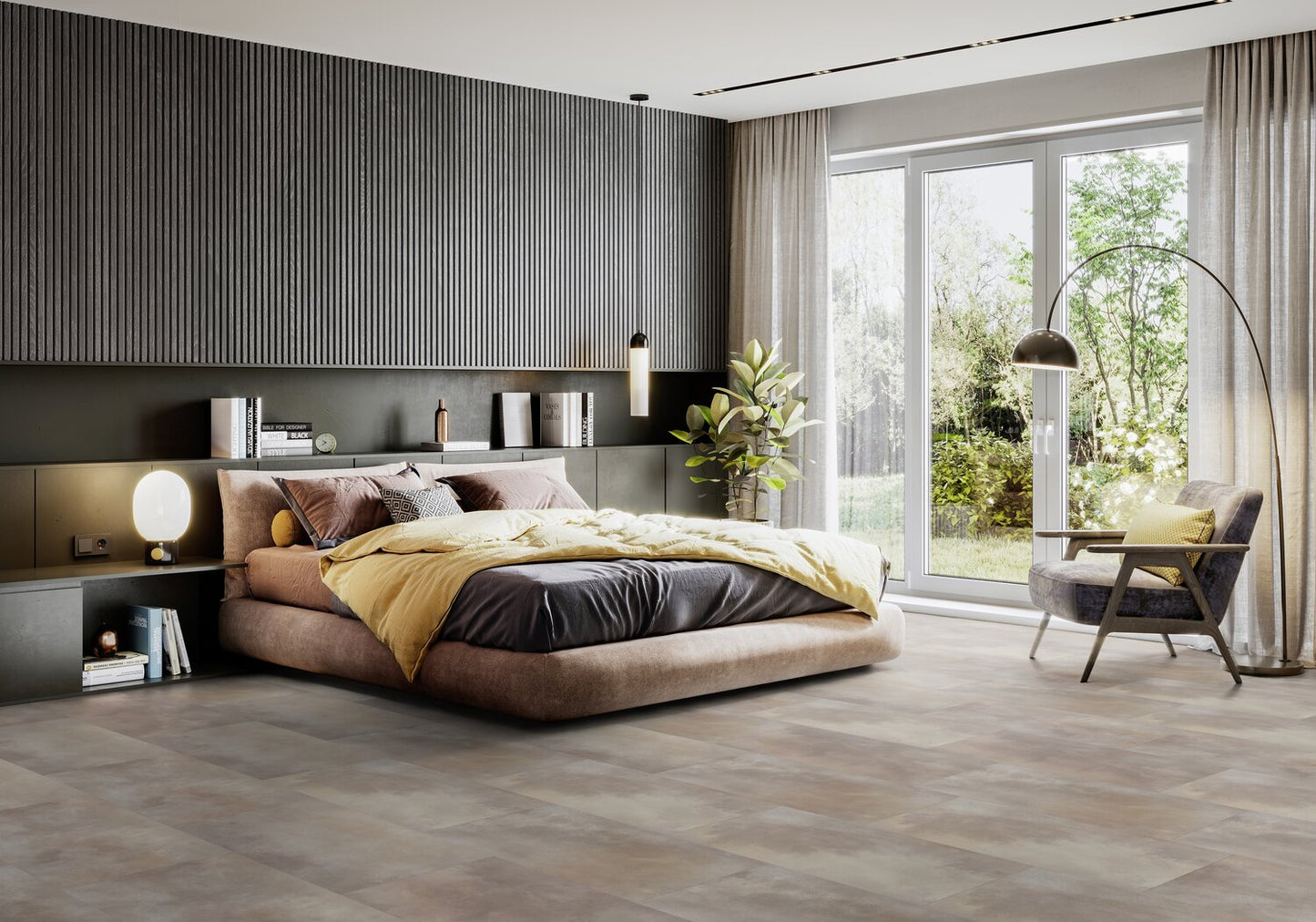 Suelo de PVC GERFLOR VIRTUO 55 RIGID ACOUSTIC 5.70mm de Espesor en Lamas de 229mm x 1492mm. Precio para Caja de 7 lamas y 2,39m2