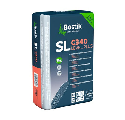 Saco de Pasta Autonivelante de 25KG BOSTIK SL C340 LEVEL PLUS